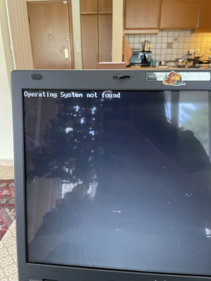 operating system not found :(